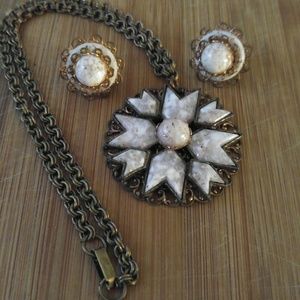 Very Vintage Necklace/ Earring Set